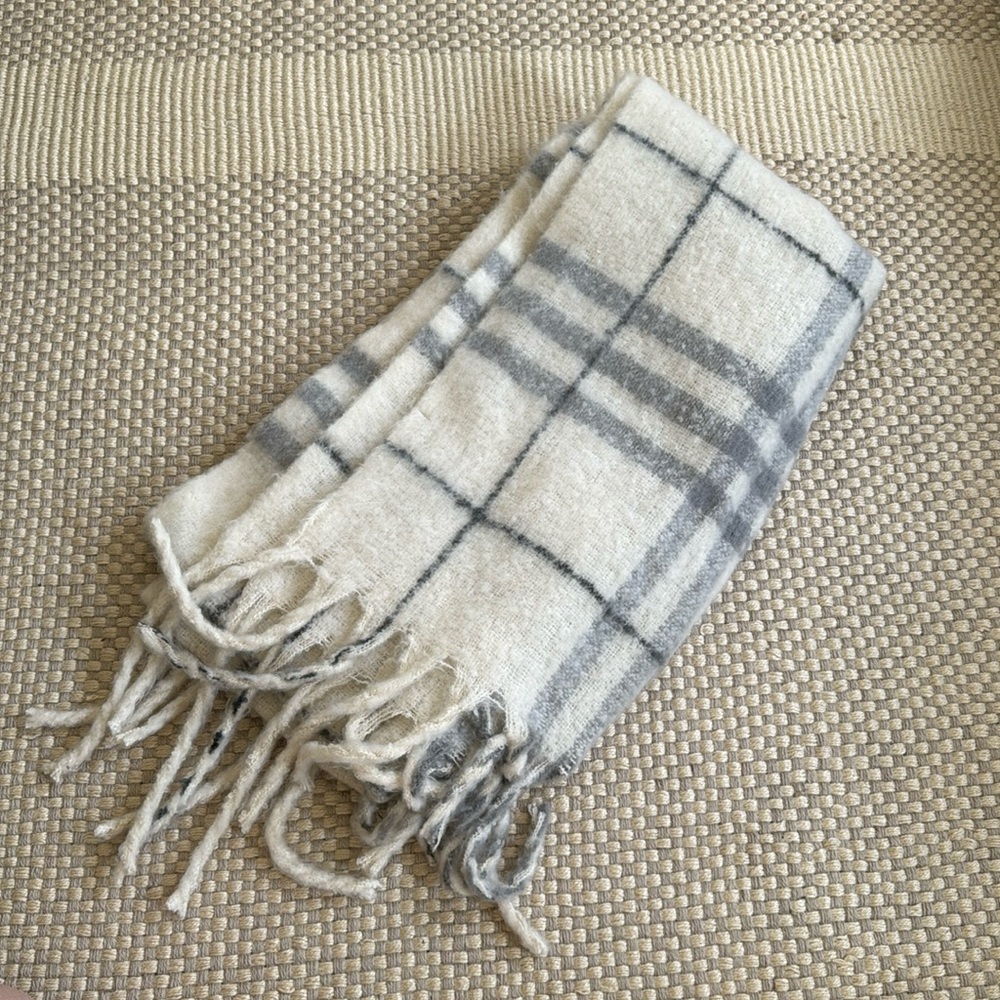 Aerie Plaid Blanket Scarf
